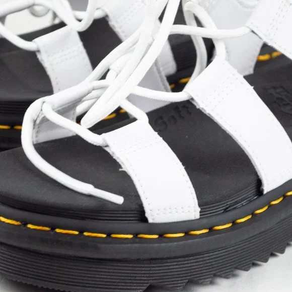 Dr. Martens Nartilla Gladiator White Sandal - Picture 9 of 11
